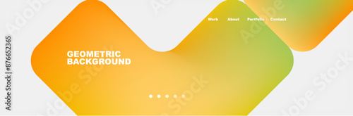 Square internet web page design template. Vector Illustration For Wallpaper, Banner, Background, Card, Book Illustration, landing page