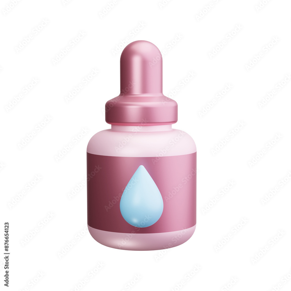 serum 3d render icon serum 3d render icon