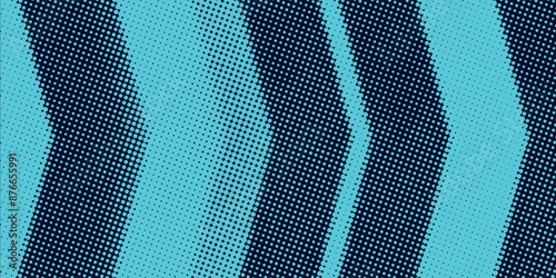 Dark blue abstract background with glowing arrow lines. Modern shiny blue geometric lines design. Technology futuristic concept. Horizontal banner