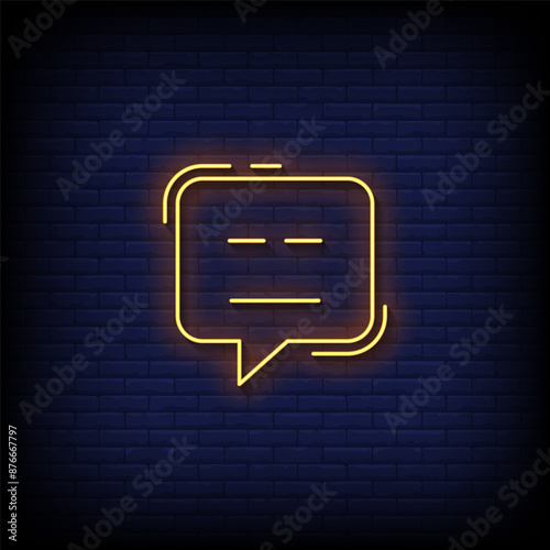 expressionless emoji symbol neon sign vector