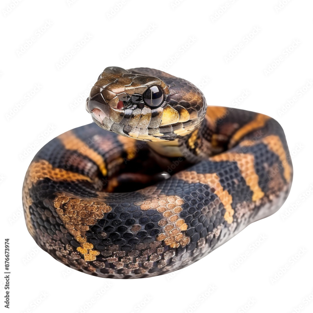 Snake isolated on transparent or white background Snake isolated on transparent or white background