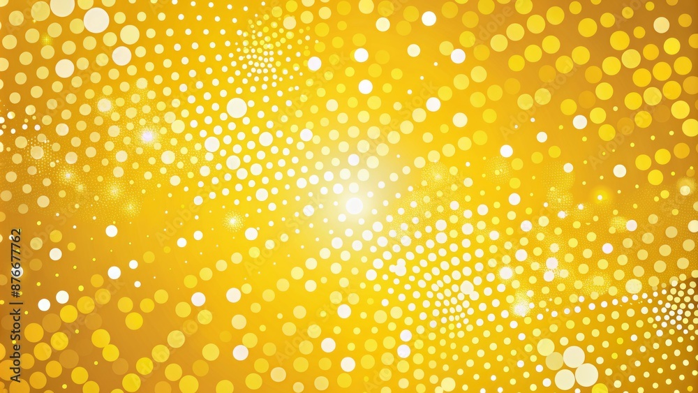 Golden Halftone Pattern. Abstract Vector Background. Golden Halftone Pattern. Abstract Vector Background.