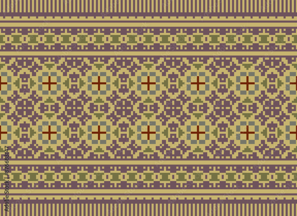 Ethnic Cross Stitch Pattern. Ethnic Neckline Embroidery Design. Geometric Neckline Traditional Stitch Pattern. Textile Collar Shirts Fashion. Ethnic Cross Stitch Pattern. Ethnic Neckline Embroidery Design. Geometric Neckline Traditional Stitch Pattern. Textile Collar Shirts Fashion.