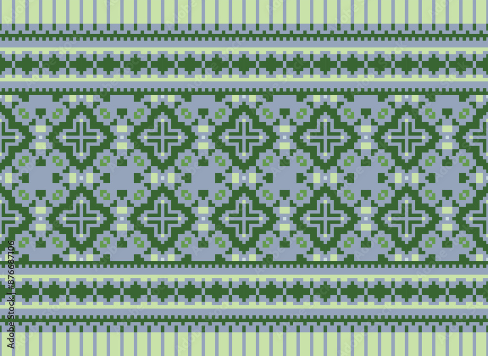 Cross Stitch Pattern With Hearts and Bird Couple. Traditional Ethnic Motifs Ikat Geometric Fabric Pattern Cross Stitch. Ikat Embroidery Ethnic Oriental Pixel Cross Stitch Pattern With Hearts and Bird Couple. Traditional Ethnic Motifs Ikat Geometric Fabric Pattern Cross Stitch. Ikat Embroidery Ethnic Oriental Pixel