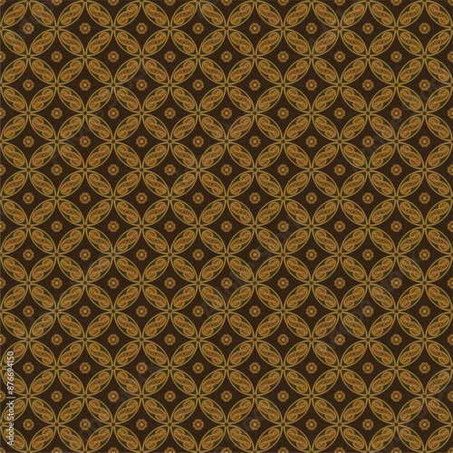 Ethnic batik motif
Indonesia with very distinctive plant patterns. Exclusive vector for design