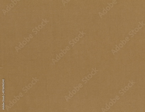 Kraft paper texture striped pattern for wrapping. texture background. a piece of torn cardboard. Top view. High resolution textures.