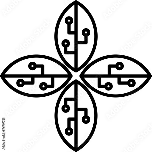 Nano Leaf Icon