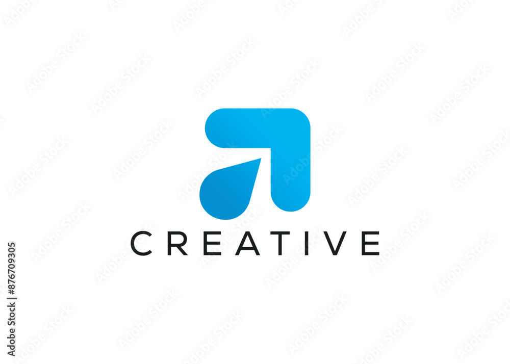 Minimal and professional abstract logo design template Minimal and professional abstract logo design template