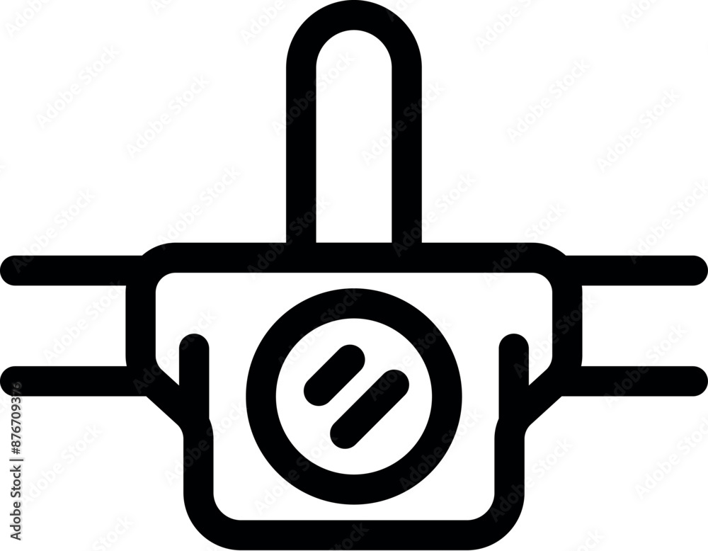 Electric spotlight hanging and illuminating, creating a bright and focused beam of light Electric spotlight hanging and illuminating, creating a bright and focused beam of light