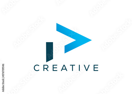 Minimal and professional abstract play logo design template Free Download Minimal and professional abstract play logo design template - GFXLoad