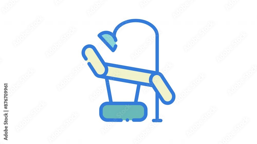 Dentist Chair animated icon with alpha channel. Perfect for project and Explainer Video Dentist Chair animated icon with alpha channel. Perfect for project and Explainer Video