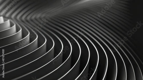 abstract geometric background. oval thin lines