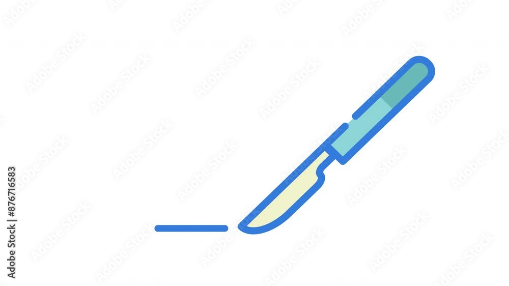 Scalpels animated icon with alpha channel. Perfect for project and Explainer Video Scalpels animated icon with alpha channel. Perfect for project and Explainer Video