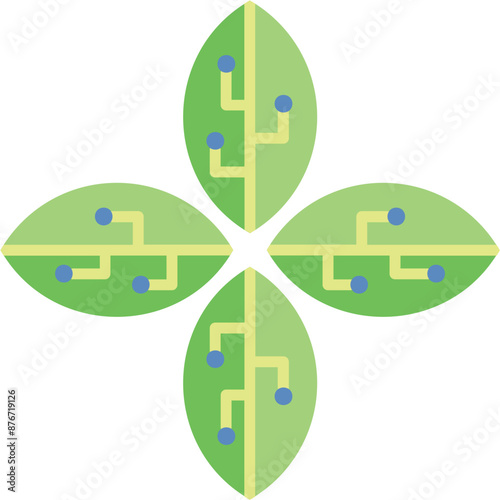 Nano Leaf Icon