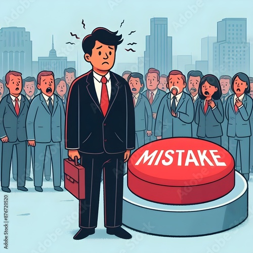 He made a huge mistake.