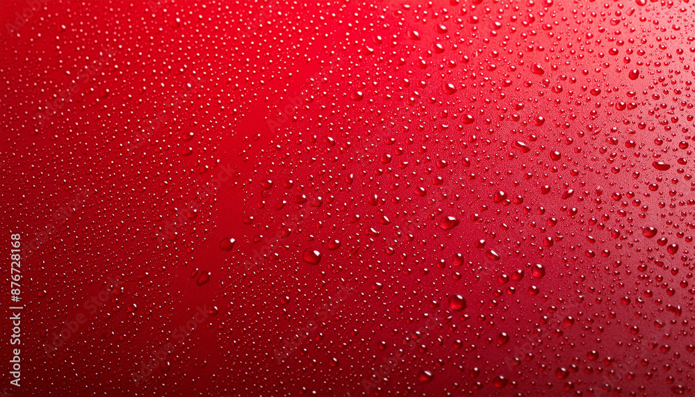 Volumetric gradient red surface with water drops background and texture for your design Volumetric gradient red surface with water drops background and texture for your design