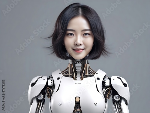 Female humanoid robot