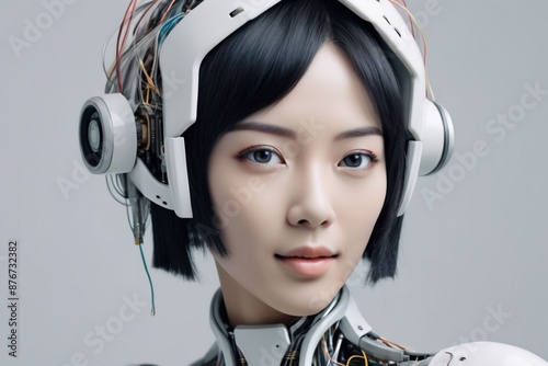 Female humanoid robot