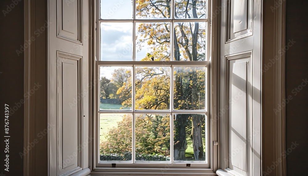 Obraz premium window in the window