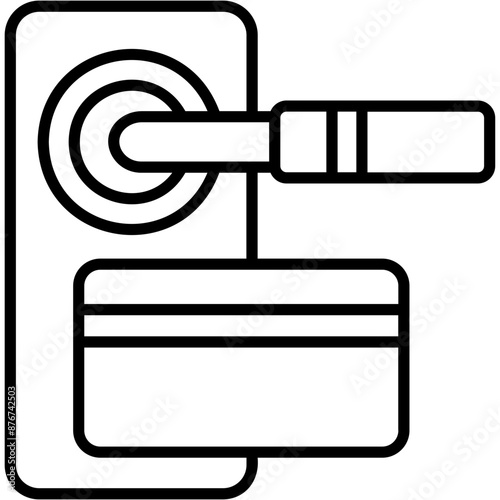 Card Key Icon