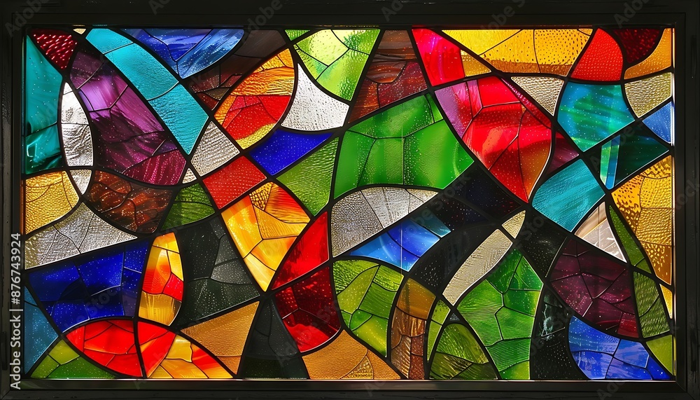 Fototapeta premium stained glass stained glass