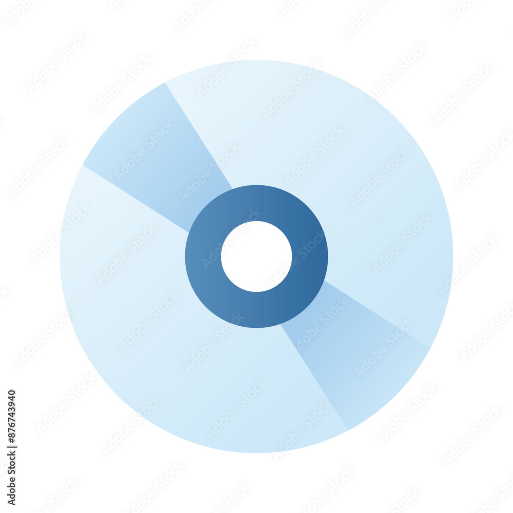 Ready to use icon of compact disc, trendy vector design Ready to use icon of compact disc, trendy vector design