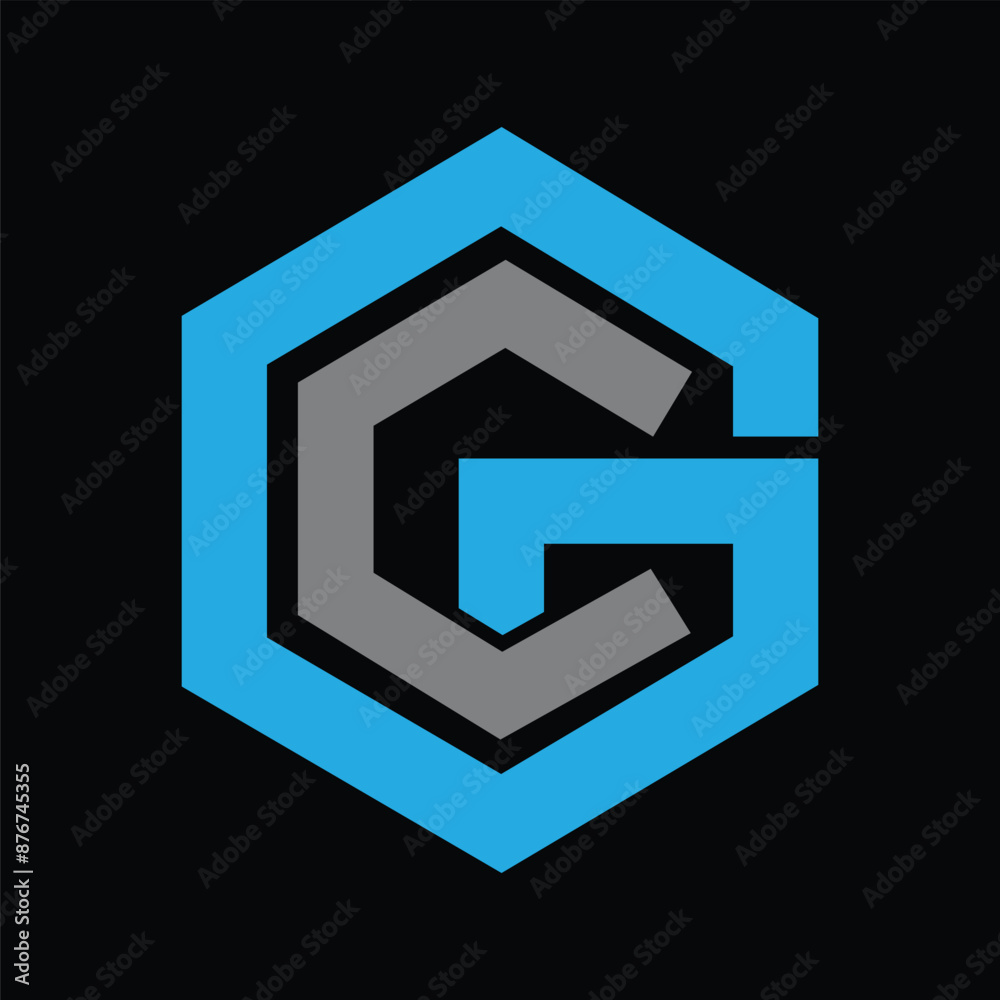CG initials letters alphabets logo CG initials letters alphabets logo