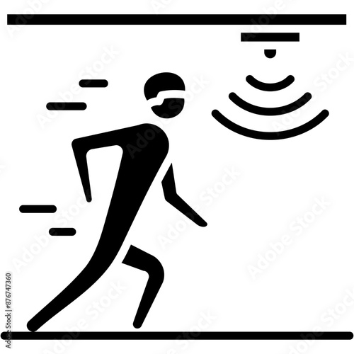 Motion Sensor Icon