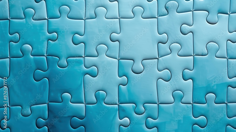 Vibrant abstract puzzle design for social media with blue pop colors. Vibrant abstract puzzle design for social media with blue pop colors.