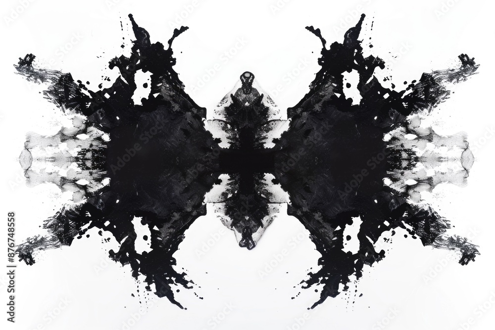 Obraz premium A close-up photograph of a butterfly with a monochromatic color scheme