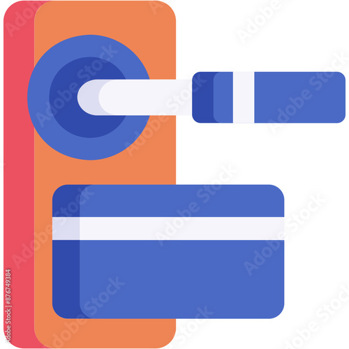 Card Key Illustration