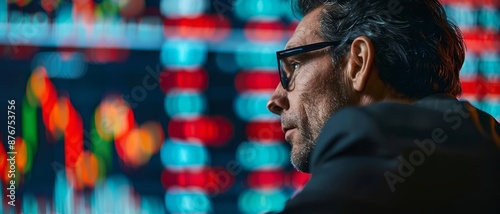 Investor behavior during recession, cautious trading, financial anxiety, detailed analysis, high-resolution
