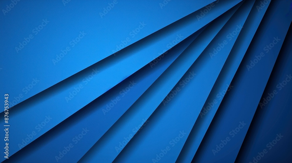 Obraz premium Vibrant blue background vector with lighting effects for text infographic design.