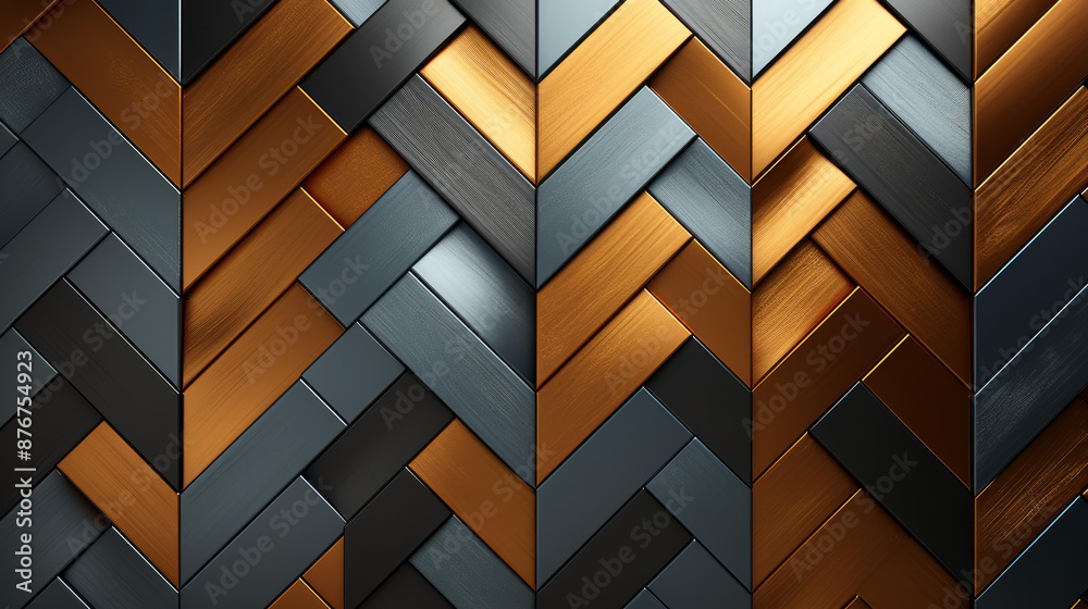 Bold industrial design featuring stylized diamond plate pattern with metallic colors. Perfect for a modern and edgy aesthetic.
