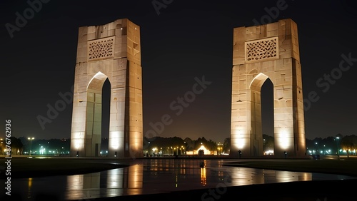 Tempio di Lotus, tempio di Bahai a Delhi, India
