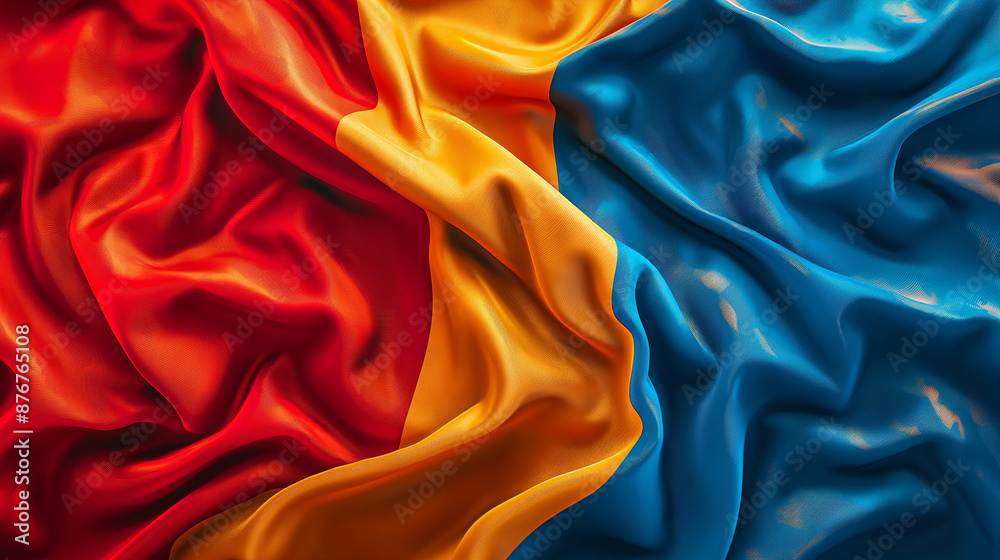 the flag of Mongolia the flag of Mongolia