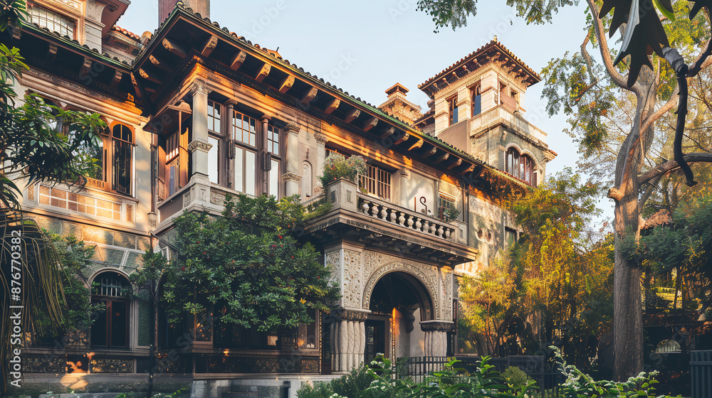 Historic Landmarks with Rich Architectural Details Historic Landmarks with Rich Architectural Details