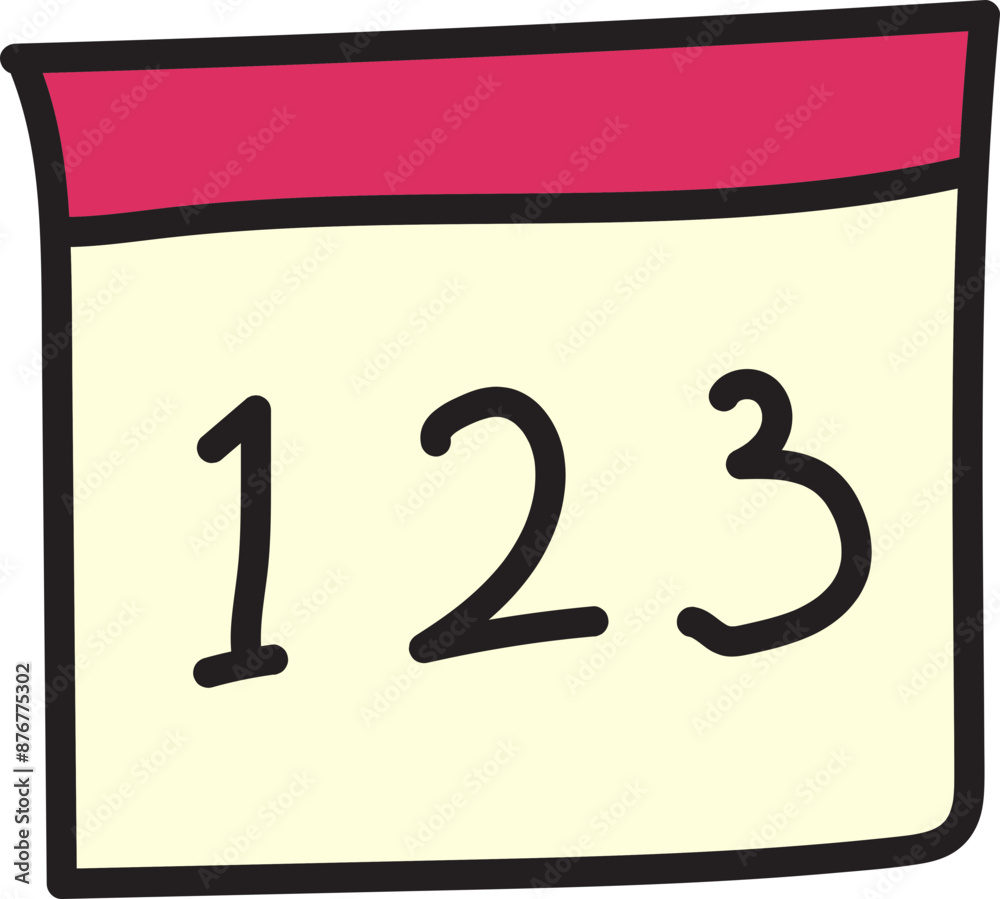 Hand-Drawn Numbers Education Hand-Drawn Numbers Education