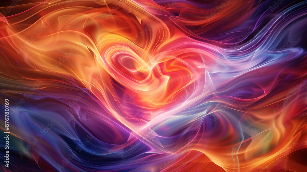 Obraz premium ”カラフルな光の融合.