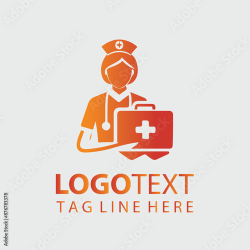 Nurse Logo Illustrations