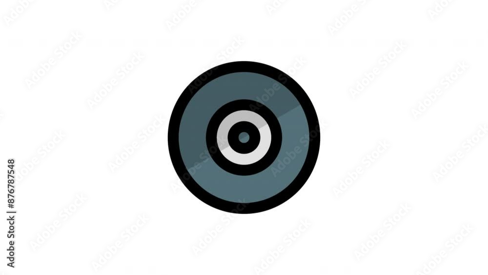 CD animated icon with alpha channel. Perfect for project and Explainer Video CD animated icon with alpha channel. Perfect for project and Explainer Video