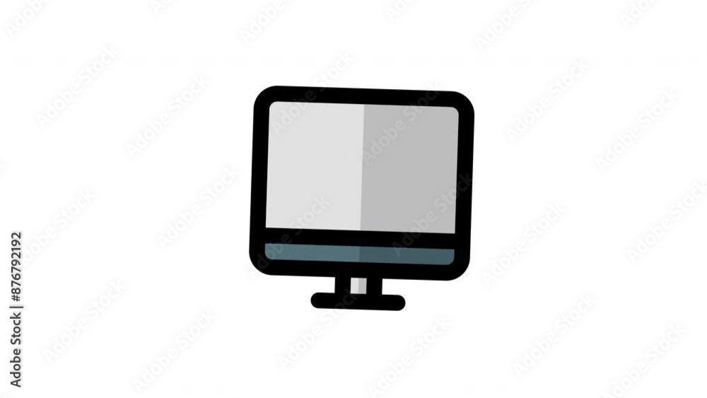 LCD animated icon with alpha channel. Perfect for project and Explainer Video LCD animated icon with alpha channel. Perfect for project and Explainer Video