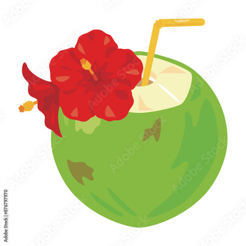 ヤシの実ドリンク