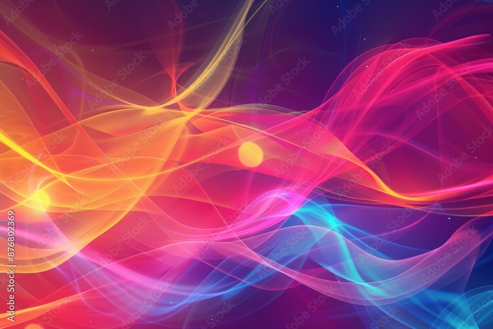 A high-energy, colorful abstract background with dynamic shapes A high-energy, colorful abstract background with dynamic shapes