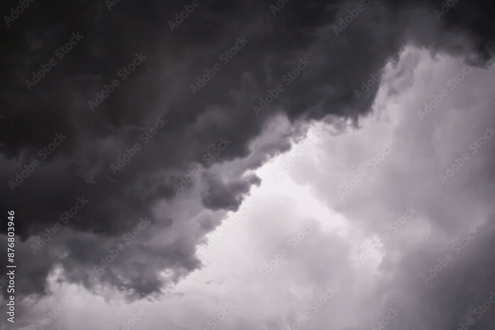 Thundercloud. Close-up photo. Storm front. Thundercloud. Close-up photo. Storm front.
