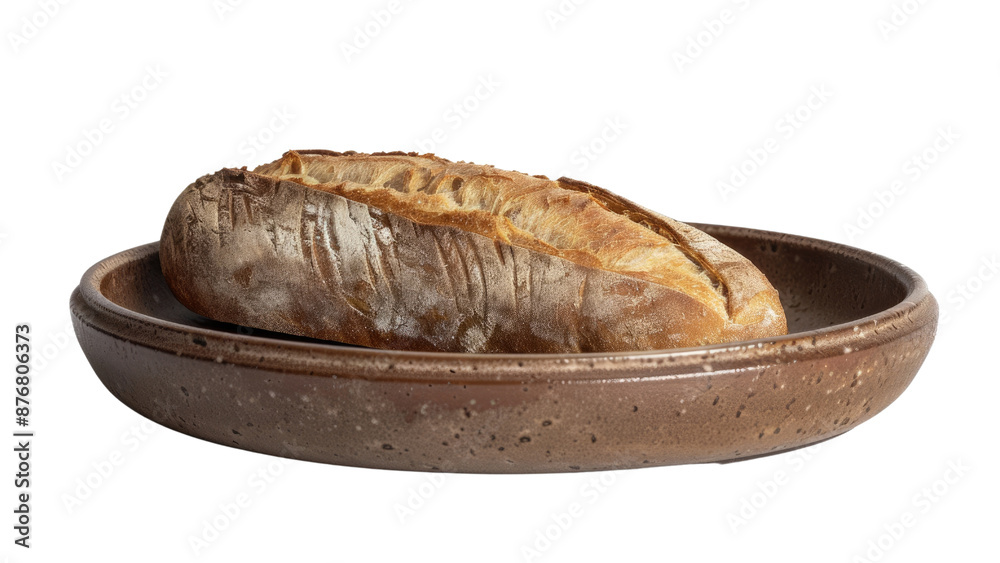 Bread plate isolated on a transparent background Bread plate isolated on a transparent background