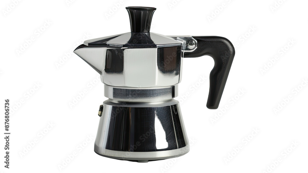 Coffee maker isolated on a transparent background Coffee maker isolated on a transparent background