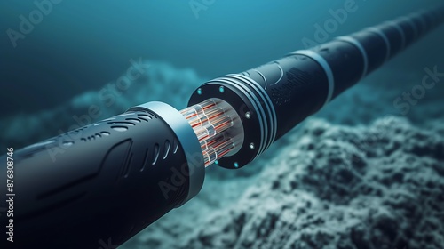cross-section Submarine cable