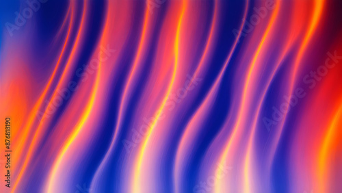 AI generated illustration of abstract colorful background