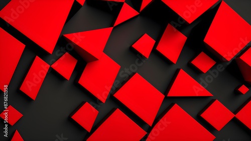AI generated red and black artistic background